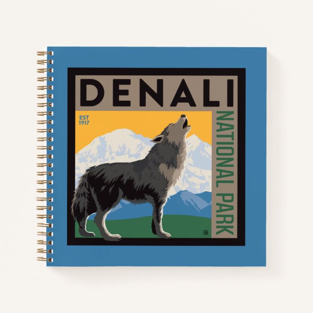 Carnet Le Parc national de Denali | Howling Wolf (Devant)