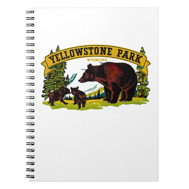 Carnet Le parc Yellowstone (Devant)