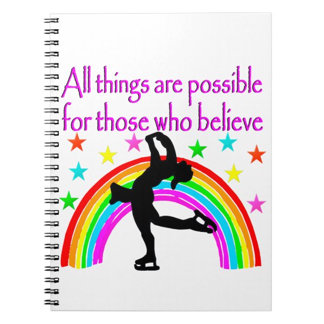 CARNET LE PATINAGE EST MA VIE (Devant)