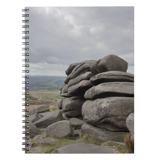 Carnet Le Peak District, Sheffield. Non personnalisé (Devant)