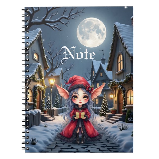 Carnet Le Petit Messager de Noël.  (Devant)