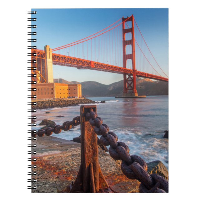 Carnet Le pont du Golden Gate vu de Fort Point (Devant)