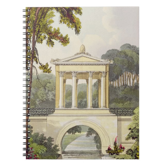 Carnet Le pont en temple, dépôt d'Ackermann du 'de (Devant)
