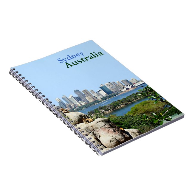 Carnet Le port de Sydney depuis le zoo (Côté Droit)