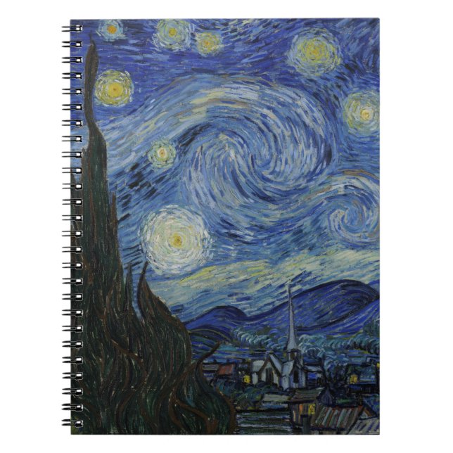 Carnet Le portable Starry Night (Devant)