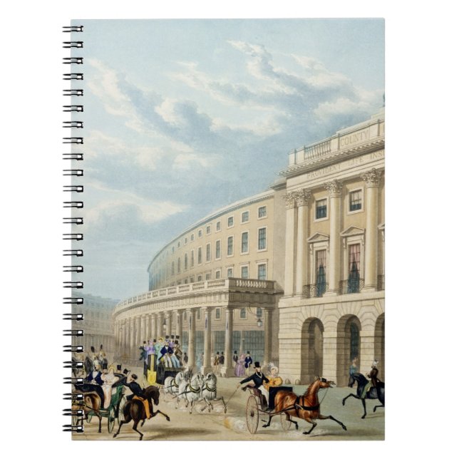 Carnet Le quart de cercle, rue de régent, de Piccadilly (Devant)