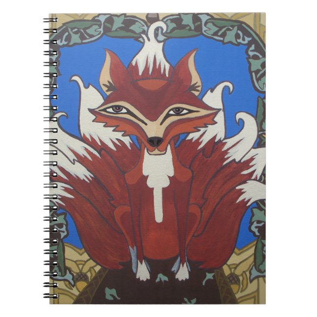 Carnet Le renard avec neuf queues (Devant)