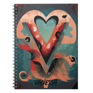 Carnet Le rêve fantastique et la lettre V
