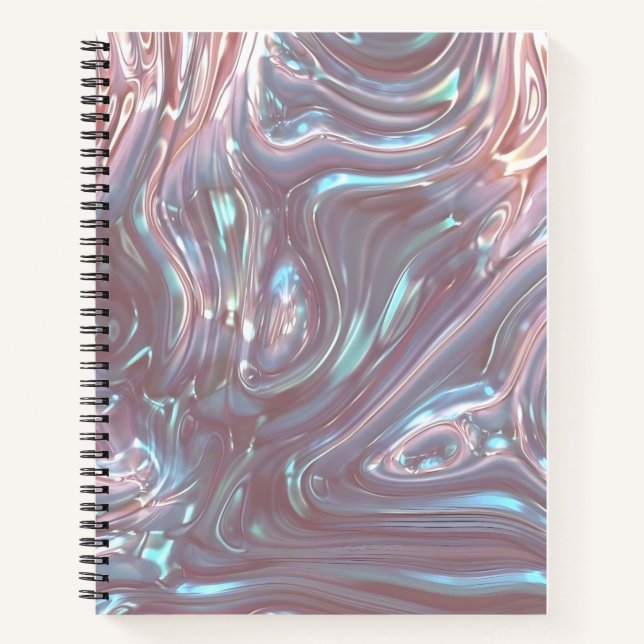 Carnet Le Rêve Opalescent : Un Rêve Liquide (Devant)
