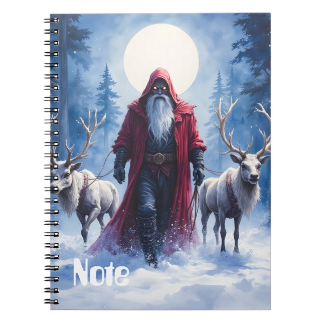 Carnet Le roi de l'hiver arrive.  (Devant)