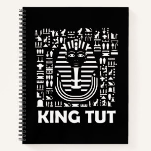 Carnet Le roi tut pharaon égyptien Hiéroglyphe Alphabet