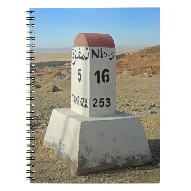 Carnet Le Sahara, Tunisie (Devant)