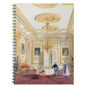 Carnet Le salon blanc au château de Windsor (couleur l
