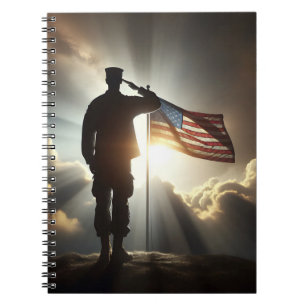 Carnet Le salut du soldat américain