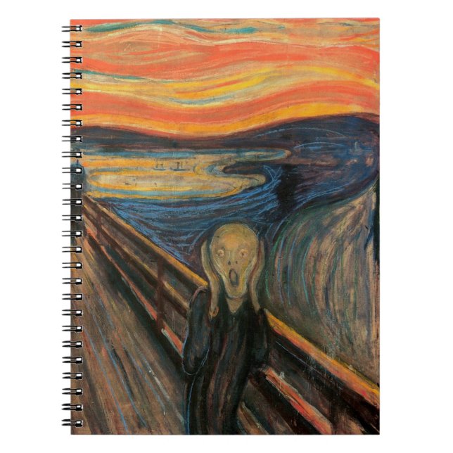 Carnet "Le Scream (Devant)