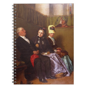 Carnet Le sermon de inspiration (huile sur la toile)