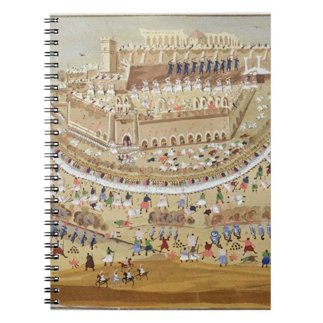 Carnet Le siège d'Athènes en 1827, de l'imagé salut (Devant)