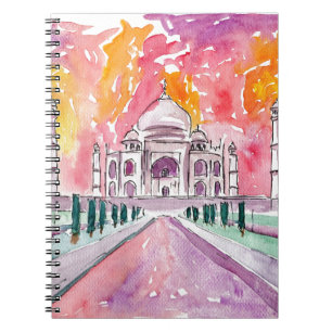 Carnet Le Taj Mahal Inde