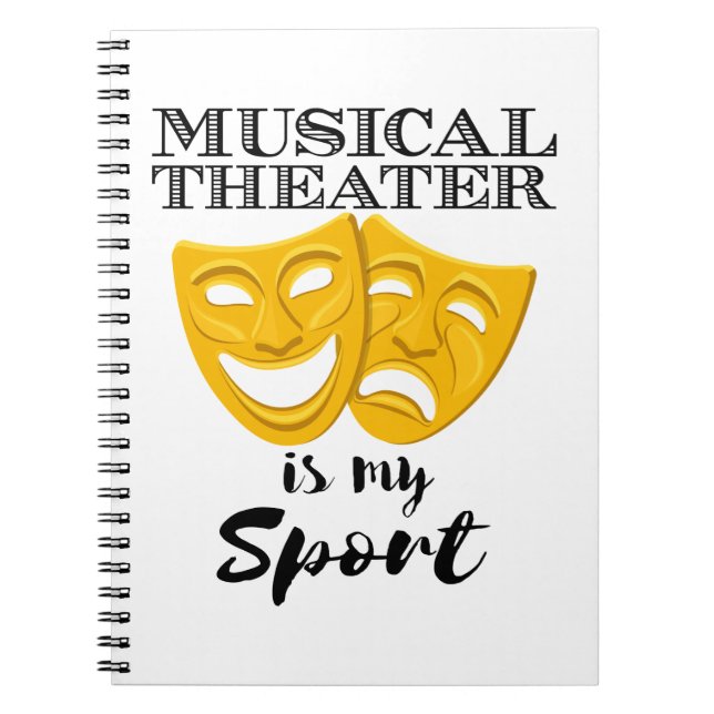 Carnet Le théâtre musical est mon sport (Devant)