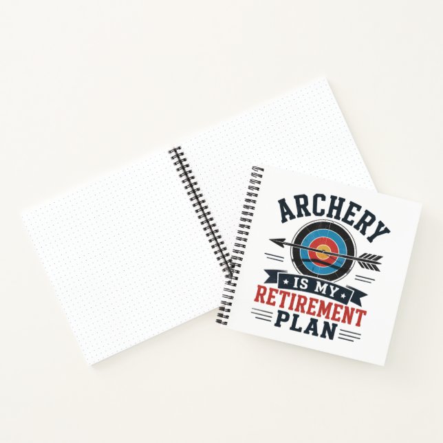 Carnet Le Tir à l'Arc Est Mon Plan De Retraite Archer (Intérieur)