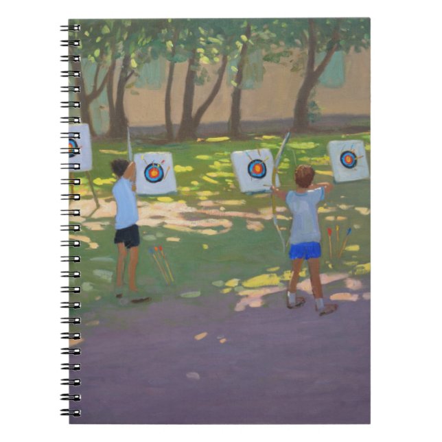 Carnet Le tir à l'arc pratiquent la France (Devant)