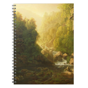 Carnet Le torrent de montagne, c.1820-30 (huile sur la