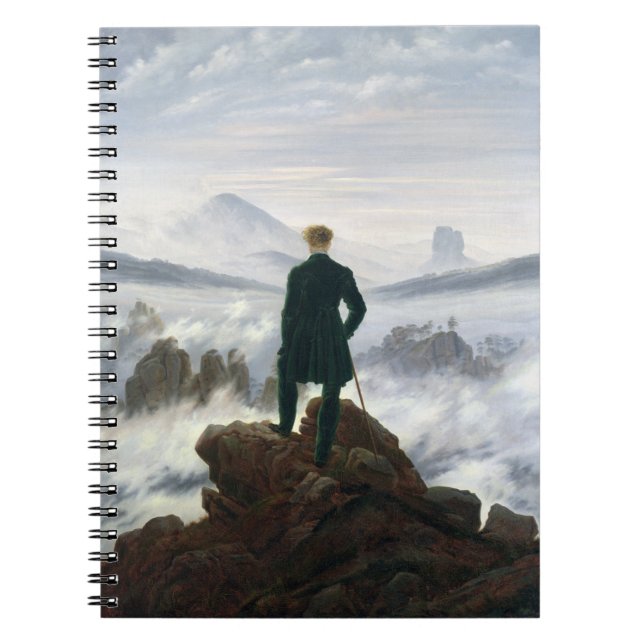 Carnet Le vagabond au-dessus de la mer du brouillard (Devant)