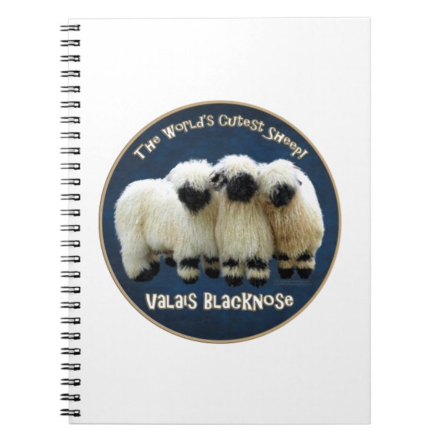 Carnet Le Valais Blacknose - le mouton le plus mignon du (Devant)