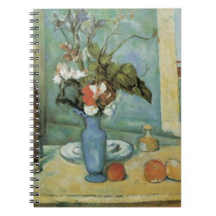 Carnet Le Vase bleu (Fleurs et Fruits) de Paul Cézanne