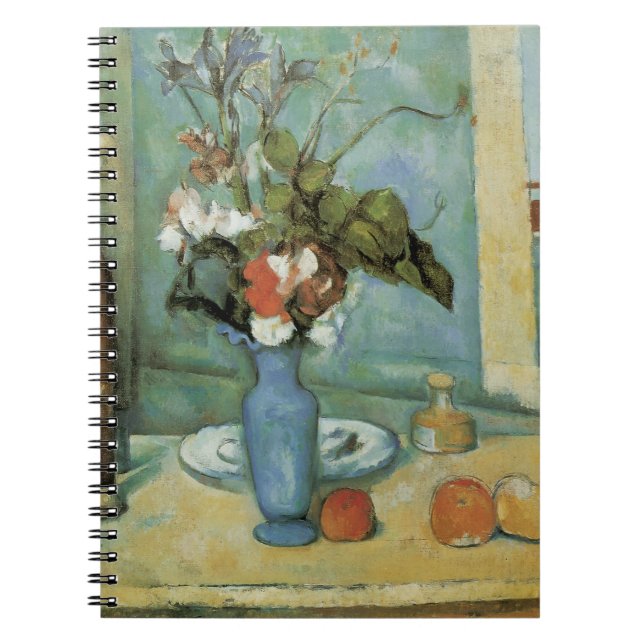 Carnet Le Vase bleu (Fleurs et Fruits) de Paul Cézanne (Devant)