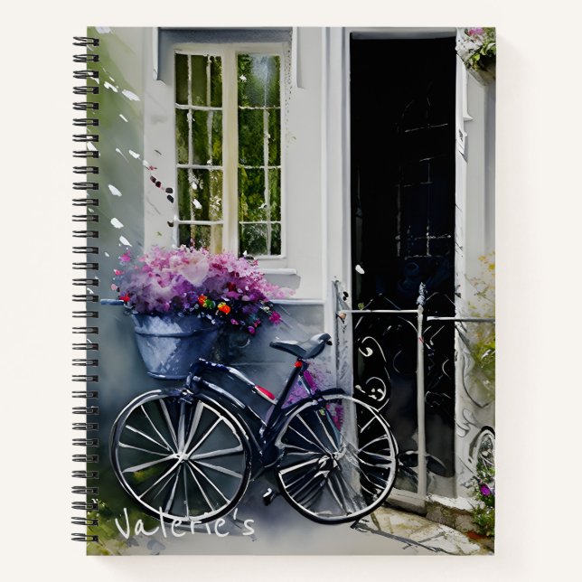 Carnet Le Vélo du jardin (Devant)