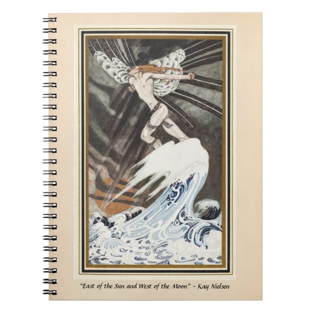 Carnet Le Vent du Nord surplombe la mer Kay Nielsen (Devant)