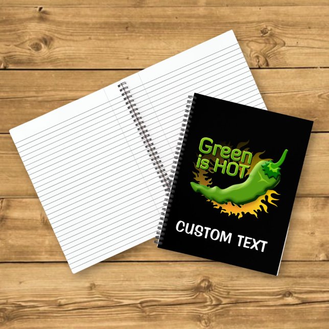 Carnet Le vert est CHAUD (Créateur téléchargé)