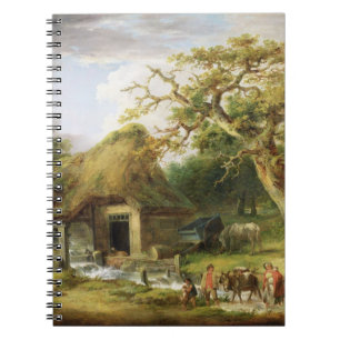 Carnet Le vieux moulin à eau, 1790 (huile sur la toile)