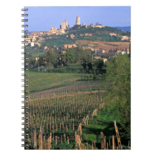 Carnet Le village de San Gimignano est situé dans les col