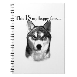 Carnet Le visage heureux du malamute