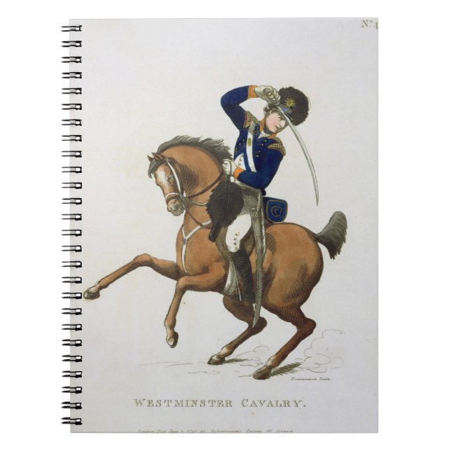Carnet Le volontaire de cavalerie de Westminster, (Devant)