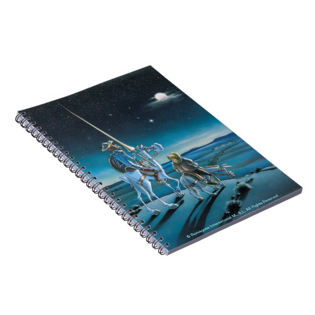 Carnet Le voyage - bande dessinée de Don don Quichotte - (Côté Droit)