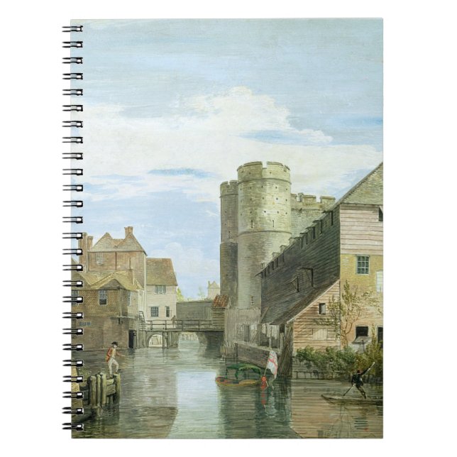 Carnet Le Westgate, Cantorbéry (bodycolour sur le papier) (Devant)