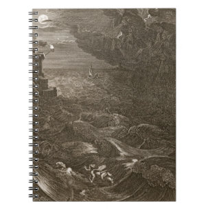 Carnet Leander nage au-dessus du Hellespont pour