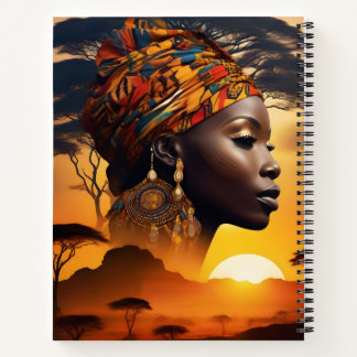 Carnet L'écharpe Un symbole de la culture africaine et de