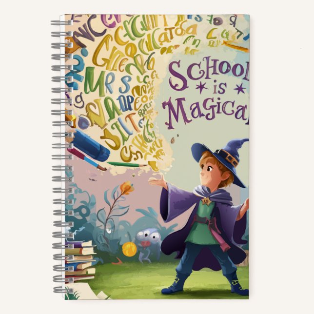 Carnet L'école est Magique ! (Recto)