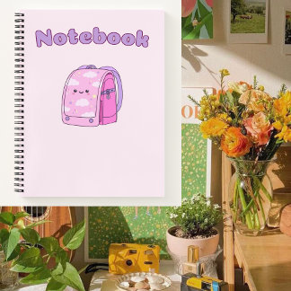 Carnet L'école rose 🌷 🌸 ✨ pour elle 💗