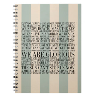 Carnet Leçons de la vie d'un metteur en scène