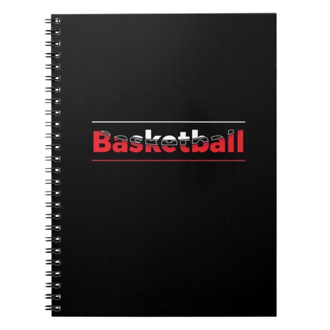 Carnet Lecteur de basket-ball - Arche géométrique minimal (Devant)
