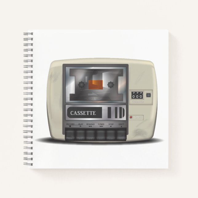 Carnet Lecteur de cassette (Devant)