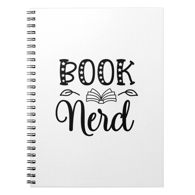 Carnet Lecture Art Book Nerd (Devant)