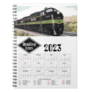 Carnet Lecture du calendrier ferroviaire