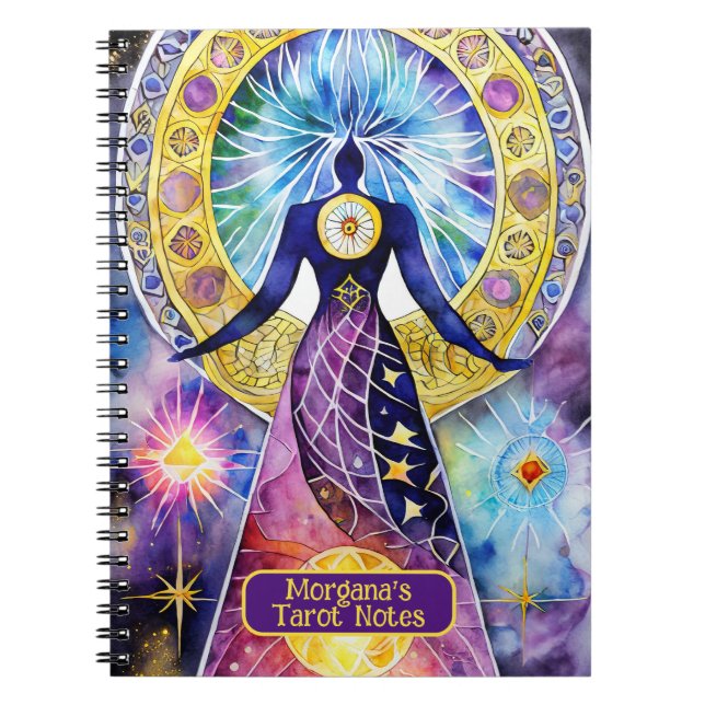 Carnet Lectures de cartomatation et de carte de tarot Int (Devant)