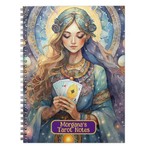 Carnet Lectures de cartomatation et de carte de tarot Int